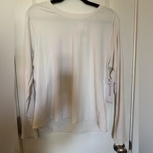 RBX Long Sleeve Performance Top - White